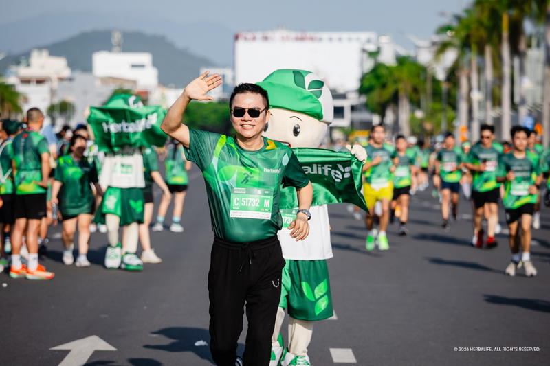 Các runner trải nghiệm cung đường ven biển chạy tại Đà Nẵng