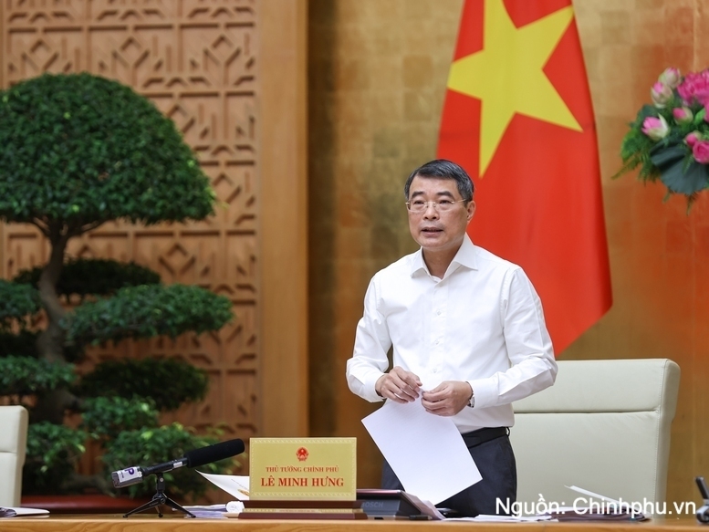 Thủ tướng Chính phủ Lê Minh Hưng làm Trưởng Ban Chỉ đạo Phòng thủ dân sự quốc gia. Ảnh: VGP/Nhật Bắc.