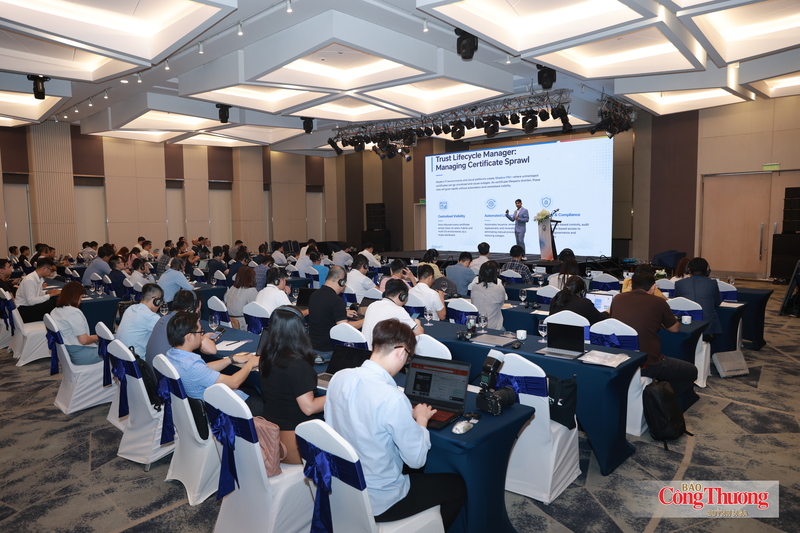 Ông Vikash Sharma, Quản lý Khách hàng Chiến lược khu vực ASEAN của DigiCert phát biểu