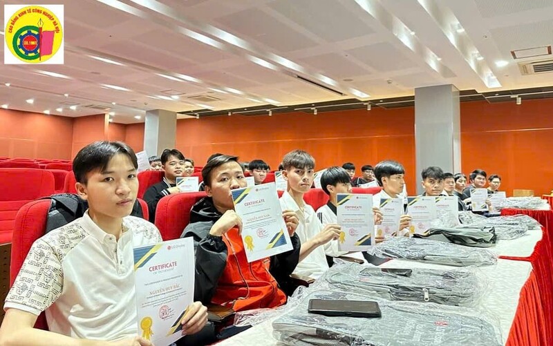 Sinh viên HIEC hoàn thành chương trình đào tạo, trải nghiệm thực tế tại doanh nghiệp