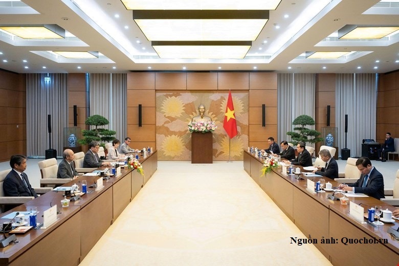 Quang cảnh cuộc tiếp.