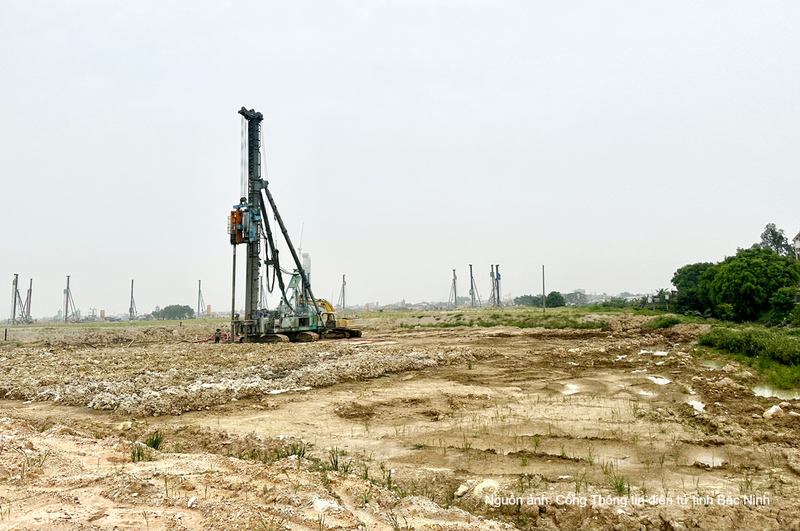 Cảng hàng không quốc tế Gia Bình 1 đang được triển khai xây dựng