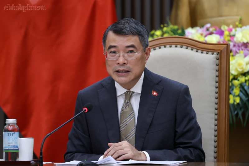 Thủ tướng Lê Minh Hưng bày tỏ hài lòng trước việc hai bên tích cực duy trì tiếp xúc, trao đổi đoàn ở các kênh, các cấp - Ảnh: VGP/Nhật Bắc