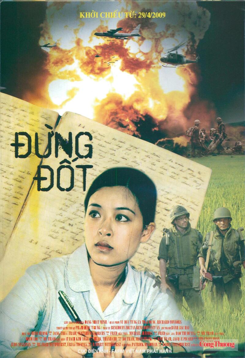 Bộ phim "Đừng đốt" là câu chuyện đầy xúc động về lý tưởng sống, lòng nhân ái của bác sĩ, liệt sĩ.