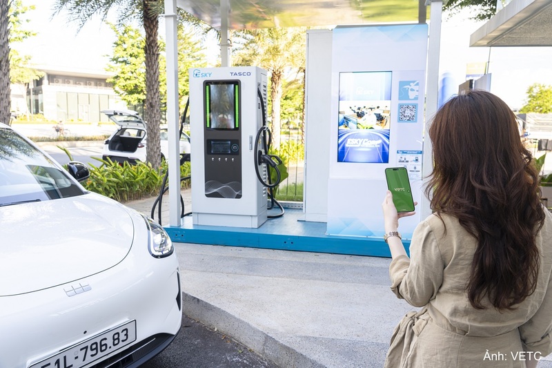 VETC Trạm sạc cho phép người dùng thực hiện toàn bộ hành trình tìm kiếm trạm sạc