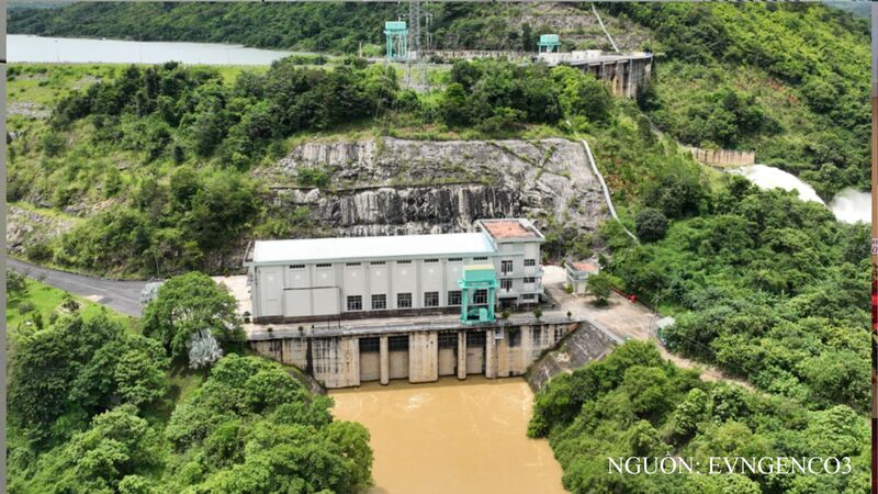 Toàn cảnh Nhà máy Thủy điện Buôn Tua Srah