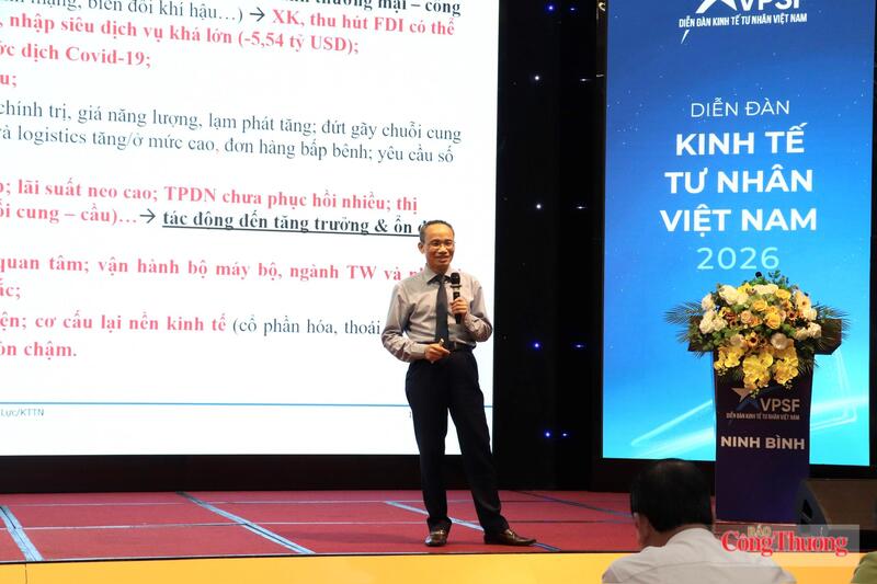 TS. Cấn Văn Lực - Thành viên Hội đồng Tư vấn chính sách tài chính - tiền tệ quốc gia - Ảnh: Vân Nguyễn