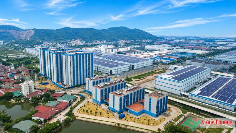 Khu công nghiệp Vân Trung có tỷ lệ lấp đầy lớn, thu hút đông đảo tập đoàn, doanh nghiệp trong và ngoài nước đến đầu tư tại tỉnh Bắc Ninh.
