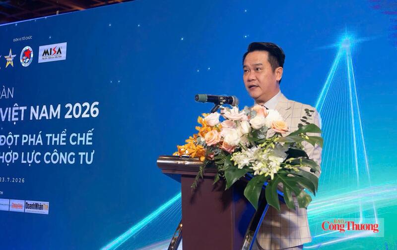 Ông Đặng Hồng Anh - Phó Chủ tịch Hội Liên hiệp Thanh niên Việt Nam, Chủ tịch Hội Doanh nhân trẻ Việt Nam - Ảnh: Vân Nguyễn
