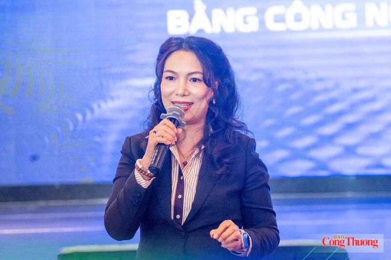Bà Đinh Thị Thúy - Phó Chủ tịch Hội đồng quản trị Tập đoàn MISA - Ảnh: Vân Nguyễn