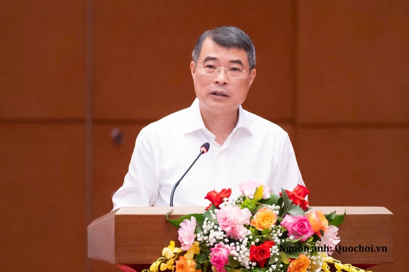 Bí thư Đảng ủy Chính phủ, Thủ tướng Chính phủ Lê Minh Hưng phát biểu tại Hội nghị. Ảnh: Vũ Hiếu