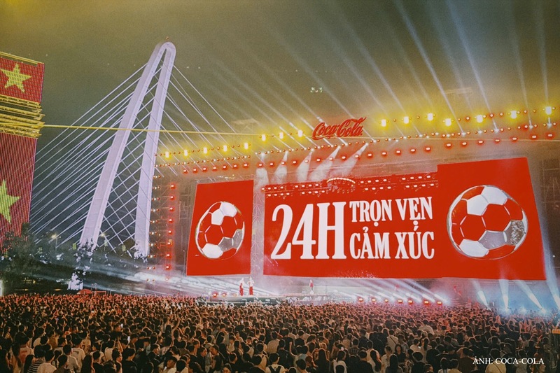 Sự kiện văn hóa - thể thao “24H trọn vẹn cảm xúc cùng Coca-Cola”. Ảnh: Coca-Cola