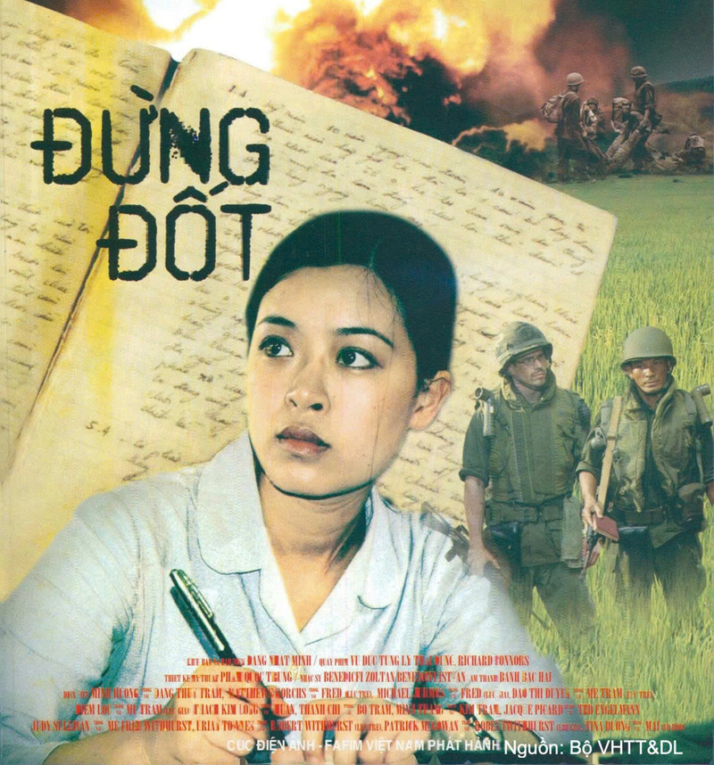 Phim "Đừng đốt" một trong các tác phẩm được trình chiếu trong Tuần phim kỷ niệm 79 năm Ngày Thương binh - Liệt sĩ (27/7/1947 - 27/7/2026).