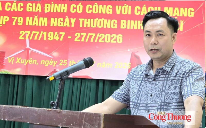 Ông Phạm Văn Toàn, Phó Chủ tịch UBND xã Vị Xuyên.