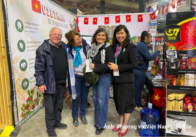 Việc tham dự Expo Café Chile khẳng định vai trò của thương vụ trong việc triển khai các hoạt động xúc tiến thương mại, hỗ trợ doanh nghiệp tiếp cận thị trường, khai thác hiệu quả các cơ hội từ các FTA.