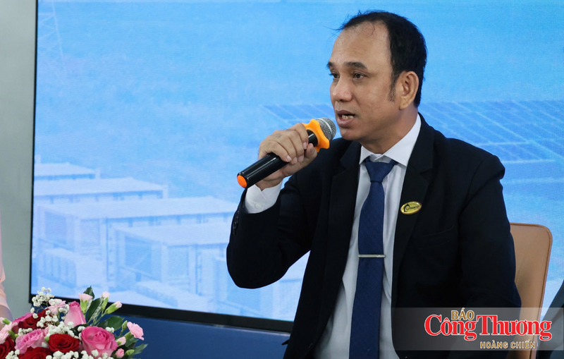 Ông Trần Quốc Tâm, Tổng Giám đốc Công ty Cổ phần Cơ điện Liên Thành Việt Nam (LITHACO).