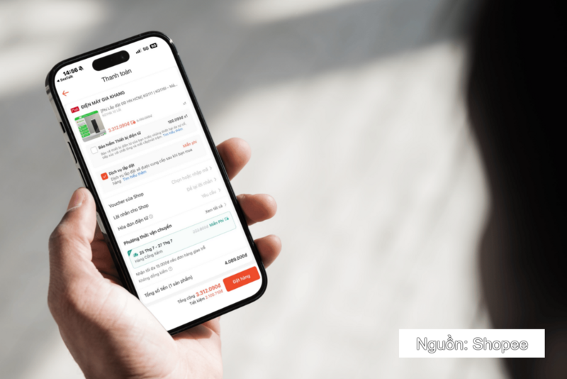 Dịch vụ lắp đặt tại nhà đã được Shopee triển khai mở rộng trên nhiều ngành hàng, áp dụng tại các khu vực thỏa điều kiện thuộc Hà Nội và TP. Hồ Chí Minh.