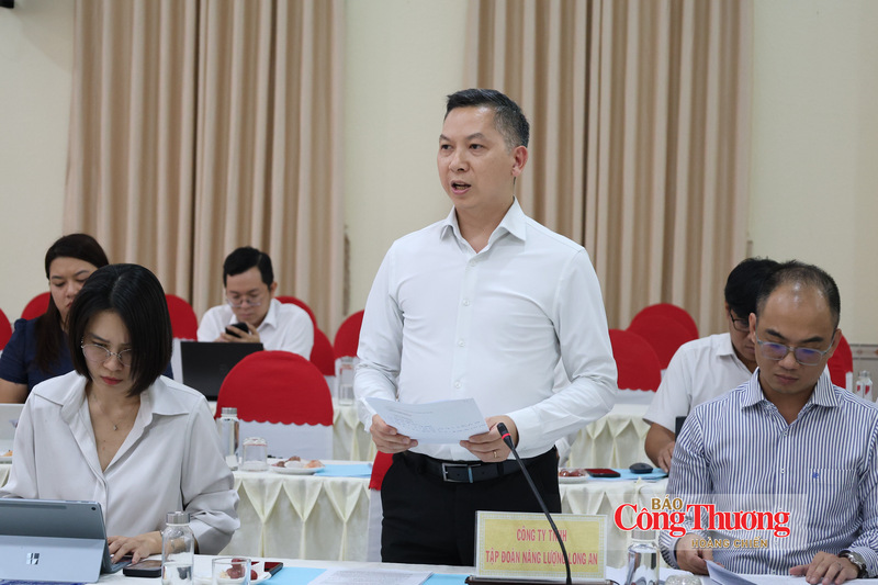 Ông Trần Thanh Hải, Tổng Giám đốc Công ty TNHH Tập đoàn Năng lượng Long An (LAEC).
