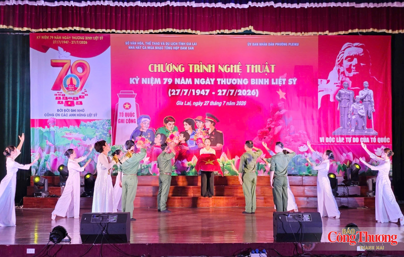 Chương trình nghệ thuật kỷ niệm 79 năm Ngày Thương binh - Liệt sĩ (27/7/1947-27/7/2026).