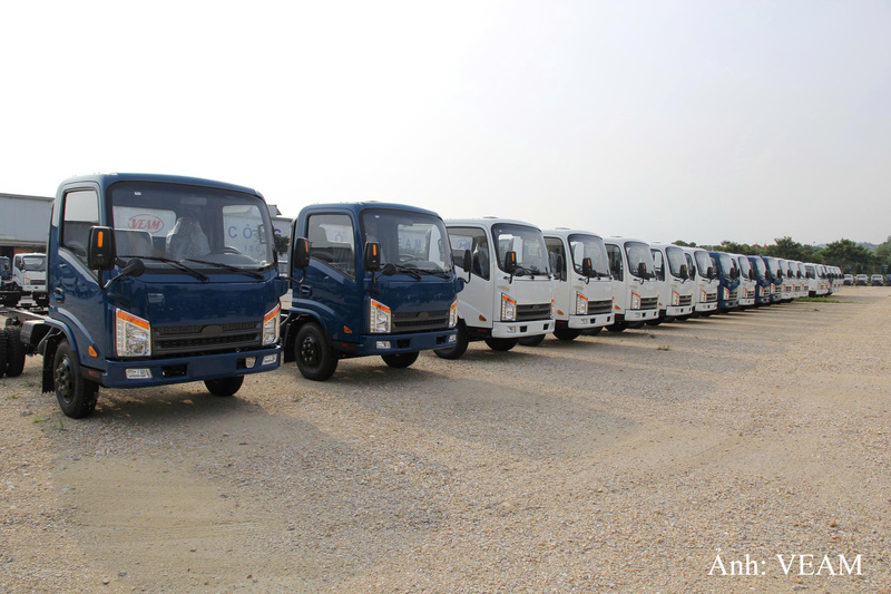 Lô xe đấu giá tại VEAM Motor