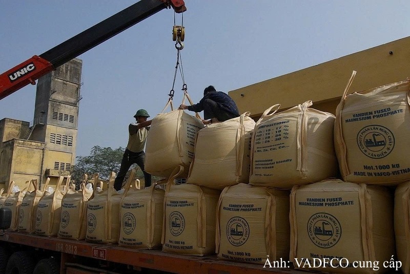Sản phẩm Phân lân Nung chảy Văn Điển xuất khẩu sang các thị trường quốc tế