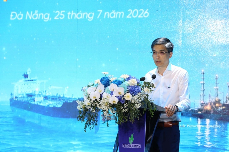 Phó Tổng Giám đốc Petrovietnam Vũ Đào Minh phát biểu - Ảnh: Petrovietnam/Thanh Hiếu