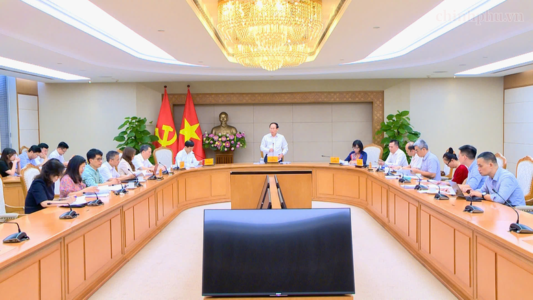Phó Thủ tướng đề nghị bổ sung nội dung phương án hòa giải; quy định rõ trách nhiệm của các cơ quan liên quan - Ảnh: VGP/Thu Sa