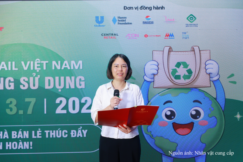 Bà Quách Thị Xuân - Trưởng đại diện Tổ chức Môi trường Thái Bình Dương (PE).