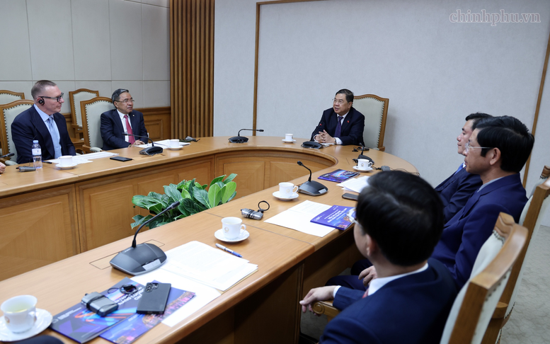 Ông Christopher Hudson cho biết, DMG Events mong muốn đồng hành cùng Việt Nam phát triển các sự kiện triển lãm, hội nghị quy mô quốc tế - Ảnh: VGP/Phương Nguyên