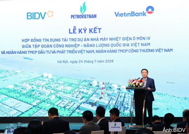 Chủ tịch HĐTV Petrovietnam Lê Ngọc Sơn phát biểu tại Lễ ký kết.