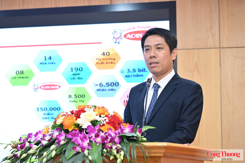 Ông Phạm Trung Thành, Giám đốc đối ngoại Công ty CP Acecook Việt Nam.