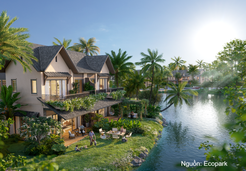 The Palm Island đem tới phong cách sống biệt thự đảo trẻ trung, năng động tại Eco Central Park.