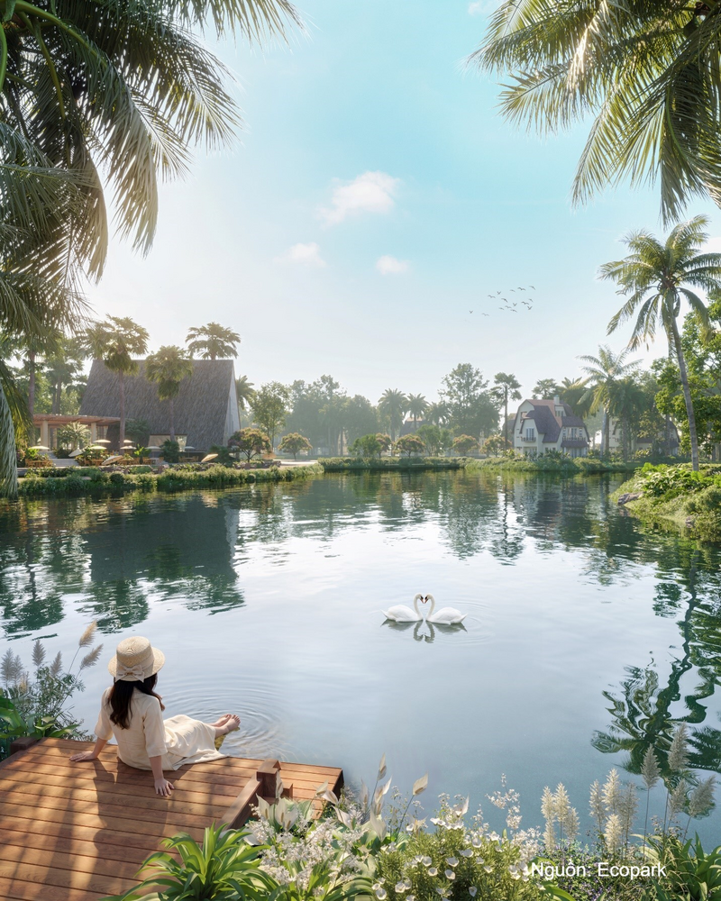 Cuộc sống nghỉ dưỡng tại gia của cư dân The Palm Island.