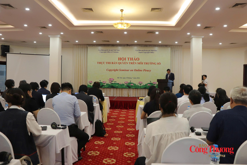 Hội thảo về thực thi bản quyền trên môi trường số.