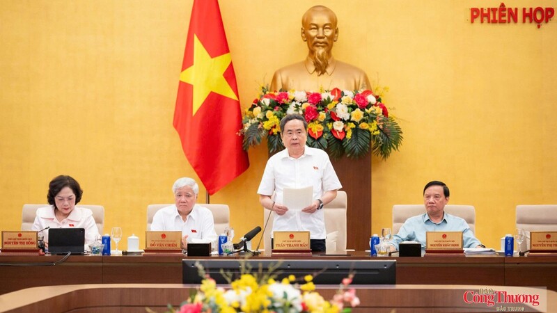 Chủ tịch Quốc hội Trần Thanh Mẫn phát biểu bế mạc Phiên họp thứ 4 của Ủy ban Thường vụ Quốc hội hôm 29/7/2026.