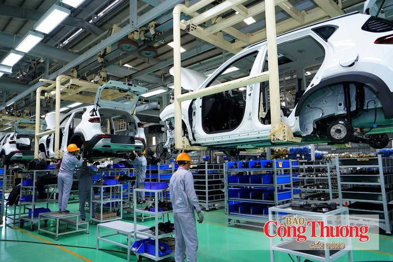 Ngành cơ khí, máy móc và thiết bị trong nước đã từng bước làm chủ và tham gia vào chuỗi sản xuất, cung ứng.