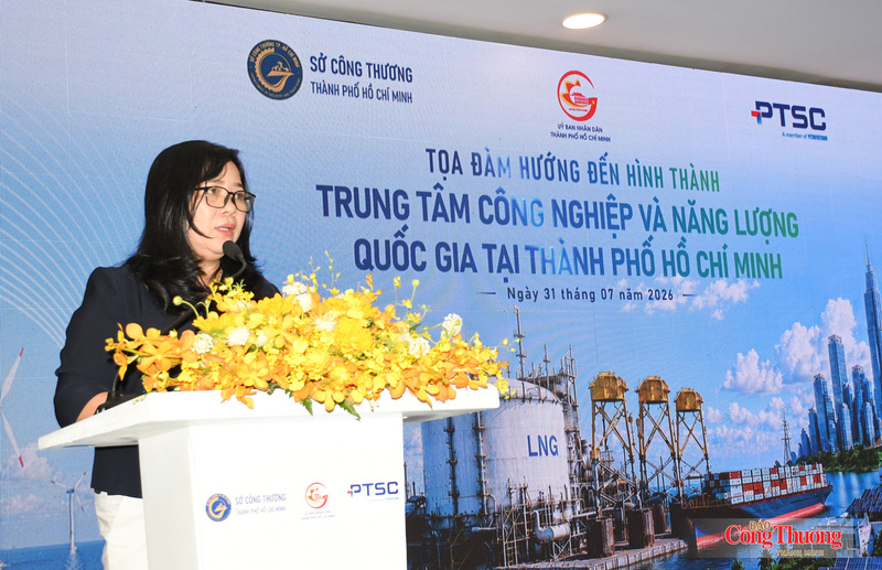 Bà Nguyễn Thị Kim Ngọc, Phó Giám đốc Sở Công Thương TP. Hồ Chí Minh.
