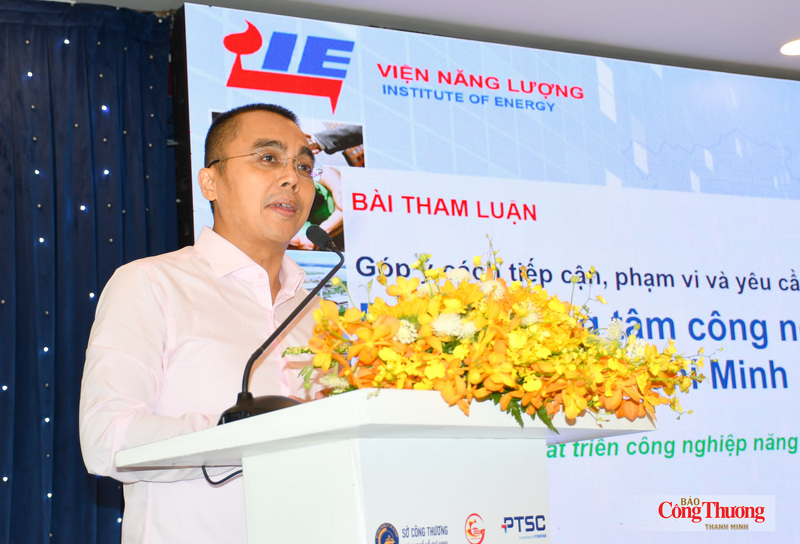Ông Lê Việt Cường, Phó Viện trưởng Viện Năng lượng (Bộ Công Thương).