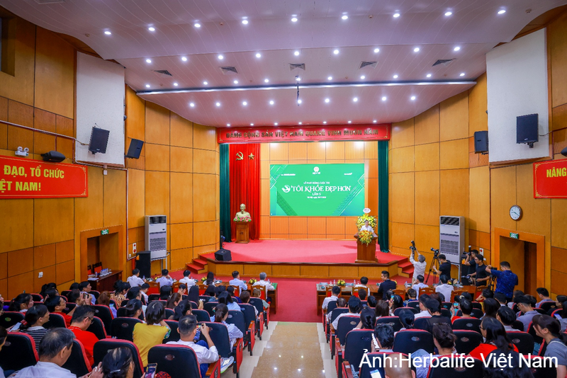 Lễ phát động Cuộc thi "Tôi Khỏe Đẹp Hơn" lần thứ 5 diễn ra tại Hà Nội.