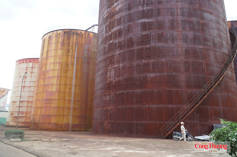 Hệ thống xử lý nước thải tại Nhà máy Sản xuất ethanol Quảng Nam.
