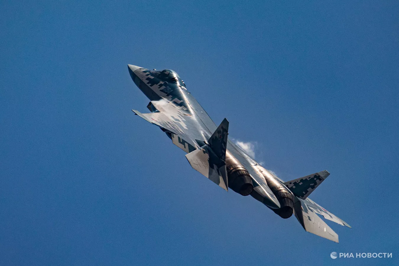 Tên lửa RVV-SDM hứa hẹn nâng cao khả năng đánh chặn mục tiêu trên không của Su-57E. Ảnh: RIA Novosti