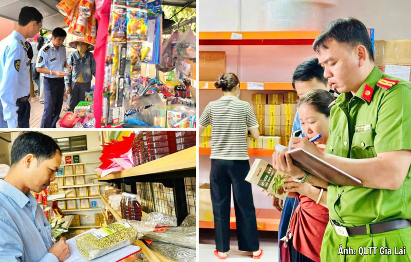 Ban Chỉ đạo 389 tỉnh Gia Lai thường xuyên tăng cường kiểm tra, kiểm soát thị trường.