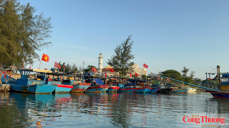 Xóm Bóng, nơi vẫn còn hàng chục ngư dân bám nghề bẫy mực. Vừa thân thiện với môi trường vừa mang lại thu nhập khá cao cho người dân.
