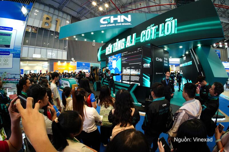GHN Logistics giới thiệu nhiều giải pháp ứng dụng AI trong hoạt động logistics tại VILOG 2026.