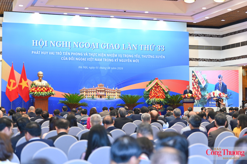 Chùm ảnh: Khai mạc Hội nghị Ngoại giao lần thứ 33 - 12