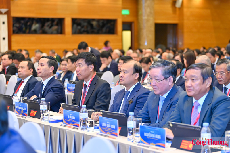 Các đại biểu lắng nghe tham luận tại hội nghị.