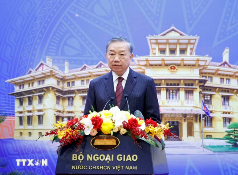 Tổng Bí thư, Chủ tịch nước Tô Lâm phát biểu. Ảnh: Thống Nhất/TTXVN