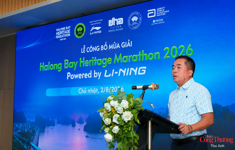 Ông Nguyễn Thanh Tùng, Phó Giám đốc Sở Văn hóa, Thể thao và Du lịch Quảng Ninh phát biểu tại sự kiện.