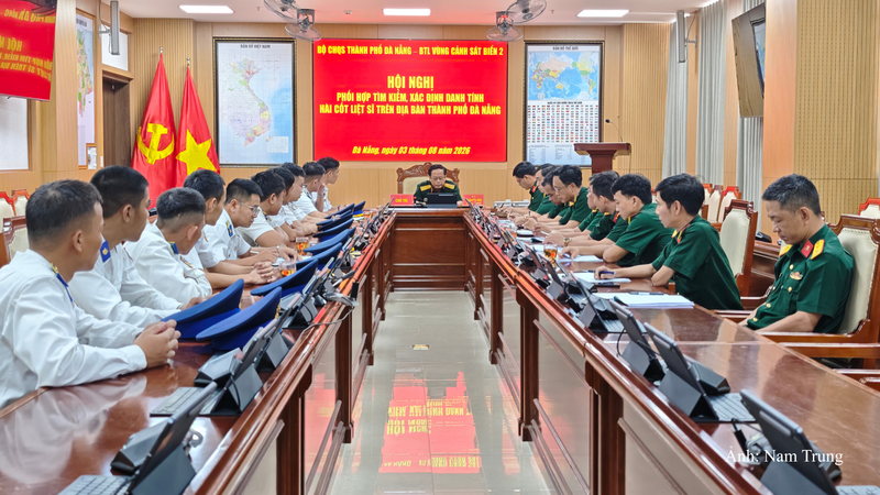 Bộ Tư lệnh Vùng Cảnh sát biển 2 phối hợp với Bộ Chỉ huy Quân sự thành phố Đà Nẵng triển khai các tổ công tác tham gia thực hiện “Chiến dịch 500 ngày đêm đẩy mạnh thực hiện tìm kiếm, quy tập và xác định danh tính hài cốt liệt sĩ”