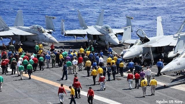 Hạm đội tàu sân bay của Hải quân Mỹ. Nguồn: US Navy